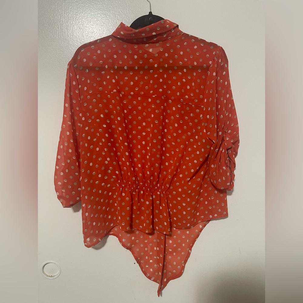 Perch by blu pepper blouse size M - Picture 7 of 7